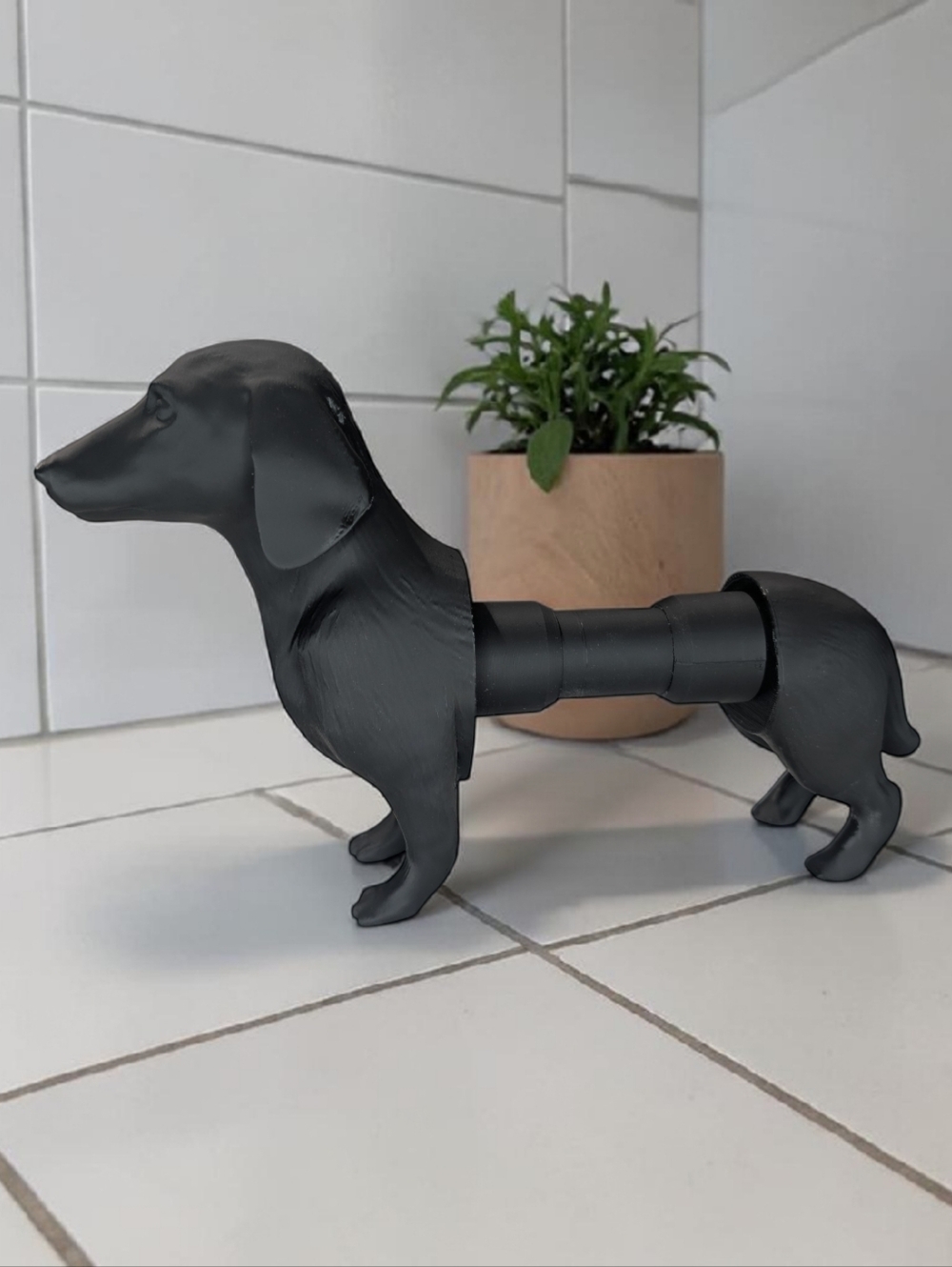 Weiner Dog Toilet Paper Holder! Dachshund - Picture 3 of 4